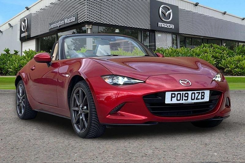 Red Used 2019 Mazda MX5 Inclusive Cabriolet | £20,980 (Fair price) - Image 1/3