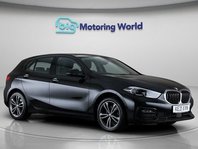 Black Used 2021 BMW 116 Sport Line Hatchback | £16,500 (Good price) - Image 1/4