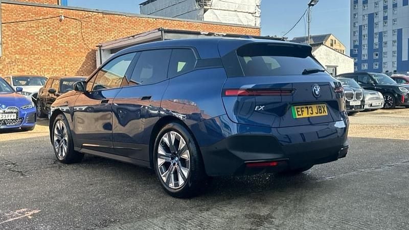 Used BMW iX Sport Line 236 kW (322 HP) 2023 Blue SUV