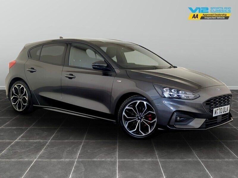 Grey Used 2020 Ford Focus ST-Line X Hatchback | £8,995 (Fair price) - Image 1/2