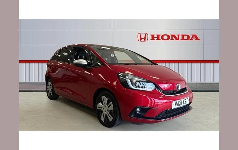 Red Used 2021 Honda Jazz Hybrid Hatchback | £16,706 (Fair price) - Image 1/4