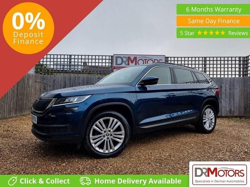 Blue Used 2019 Skoda Kodiaq SE L SUV | £13,240 (Fair price) - Image 1/4