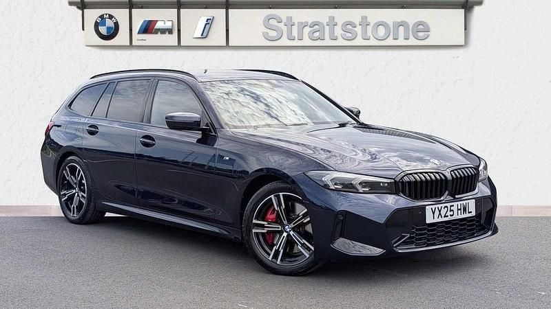 Blue Used 2025 BMW 320 M Sport Estate | £36,450 (Expensive) - Image 1/4