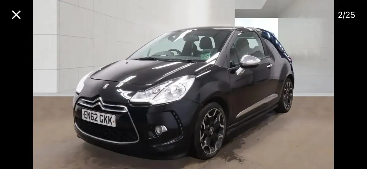 Usado Citroën DS3 155 CV (114 kW) 2013 Negro Utilitario
