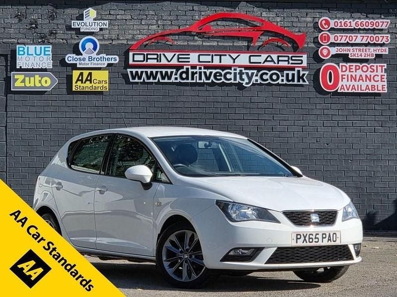 White Used 2015 Seat Ibiza I-Tech Hatchback | £6,495 (Fair price) - Image 1/3