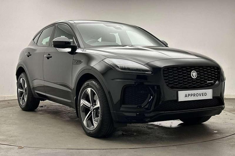 Black Used 2023 Jaguar E-Pace R-Dynamic SUV | £31,650 (Expensive) - Image 1/4
