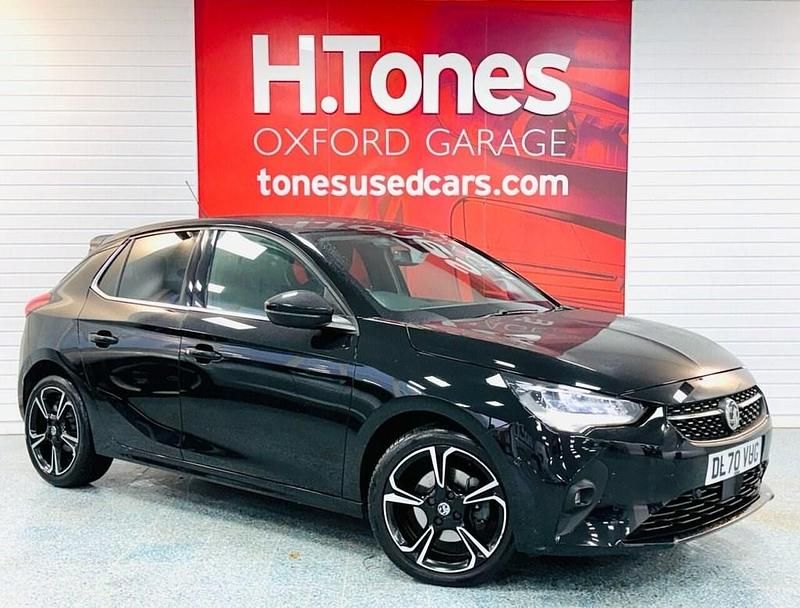 Used Vauxhall Corsa Elite 100 HP (73 kW) 2020 Black Hatchback