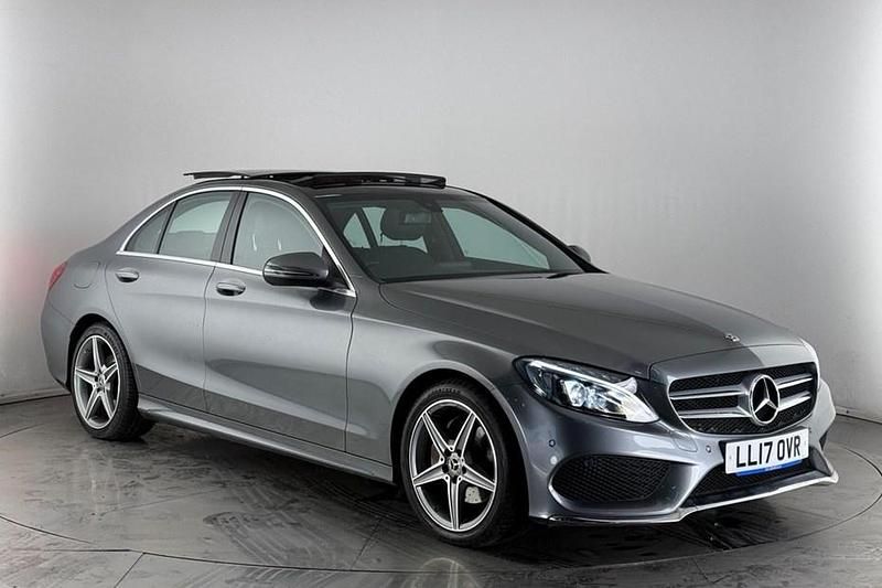 Grey Used 2017 Mercedes C200 AMG Line Premium Sedan | £16,650 (Fair price) - Image 1/1