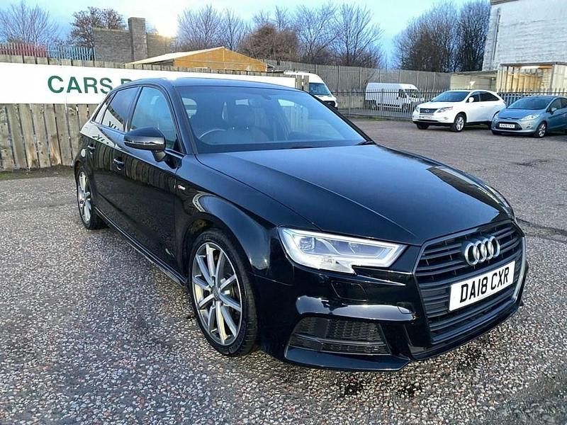 Used Audi A3 Black Edition 2018 Black Hatchback