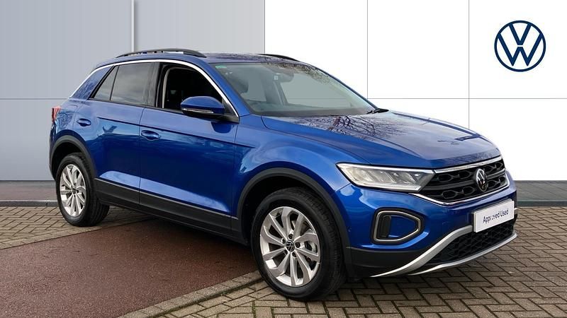 Blue Used 2025 VW T-Roc Match SUV | £24,734 (Fair price) - Image 1/3