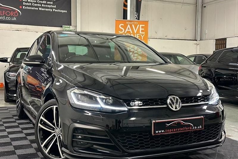Used VW Golf VII GTD 184 HP (135 kW) 2018 Black Hatchback