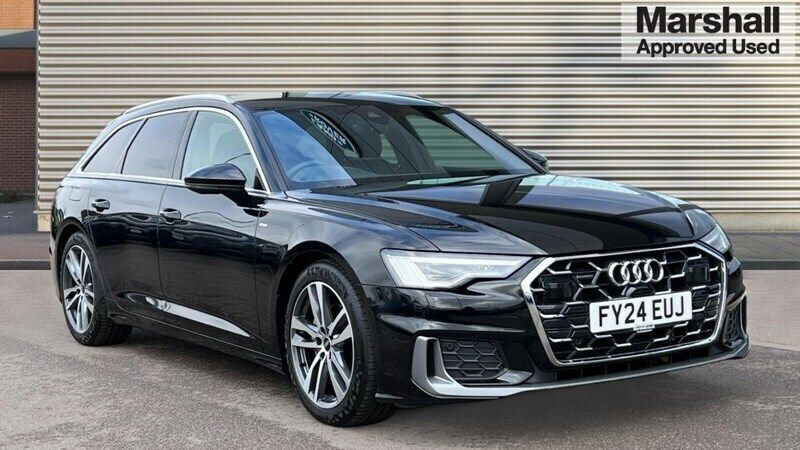 Black Used 2024 Audi A6 S-Line Estate | £36,709 (Fair price) - Image 1/4