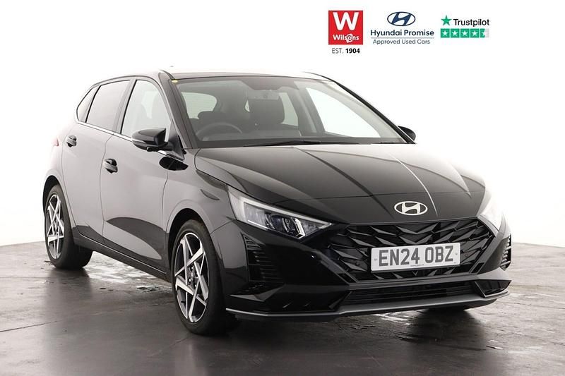 Black Used 2024 Hyundai i20 Premium Hatchback | £18,499 (A bit pricey) - Image 1/3