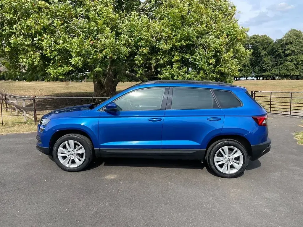 Used Skoda Karoq SE Technology 2021 Blue SUV