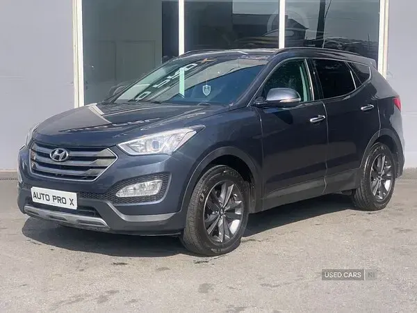 Used Hyundai Santa Fe Premium 2015 Blue SUV
