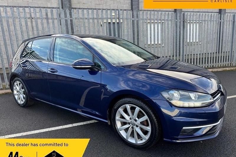 Used VW Golf VII GT 150 HP (110 kW) 2017 Blue Hatchback