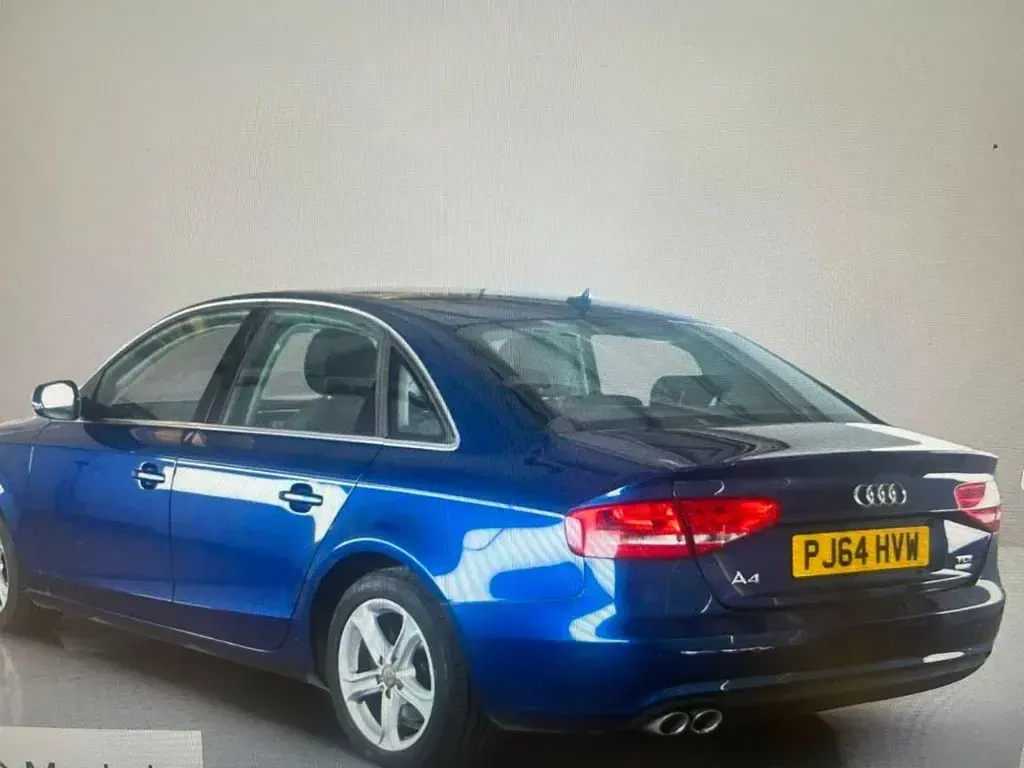 Used Audi A4 163 HP (119 kW) 2014 Blue Sedan