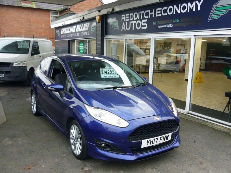 Used Ford Fiesta Sport 2017 Blue Van