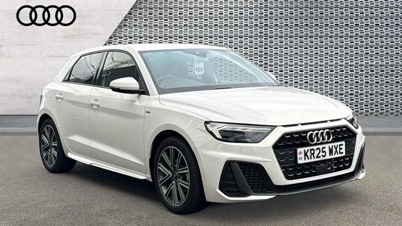 White Used 2025 Audi A1 S-Line | £23,590 (Fair price) - Image 1/4