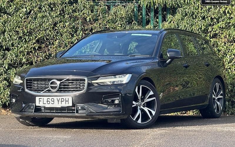 Used Volvo V60 R-Design 190 HP (139 kW) 2019 Black Estate