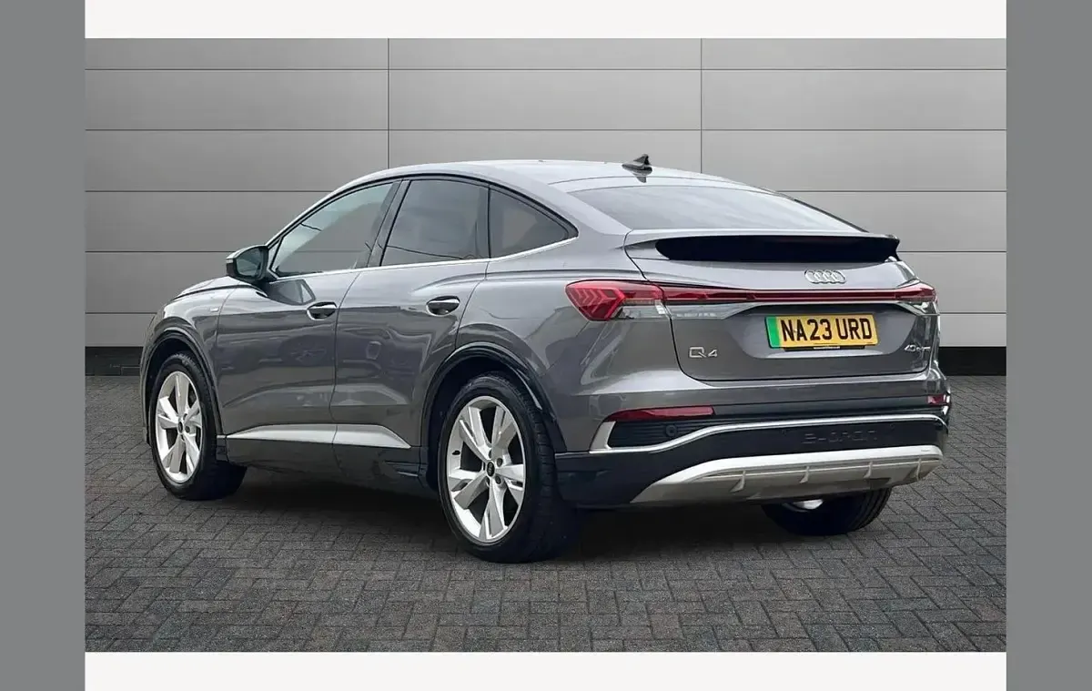 Used Audi Q4 e-tron S-Line 150 kW (204 HP) 2023 Grey SUV