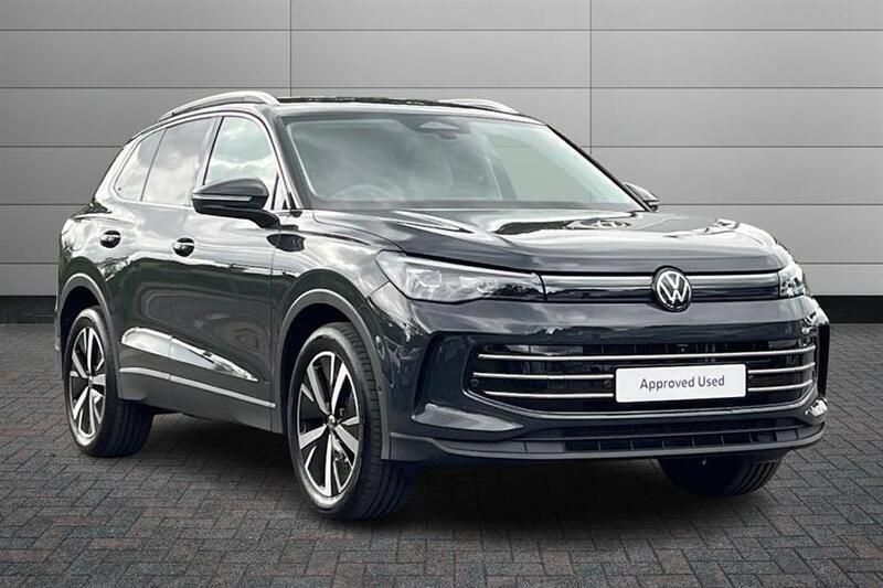 Urano grey Used 2025 VW Tiguan Elegance SUV | £35,495 (Expensive) - Image 1/4