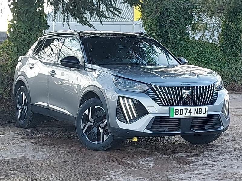 Used Peugeot e-2008 GTi 100 kW (136 HP) 2024 Grey SUV