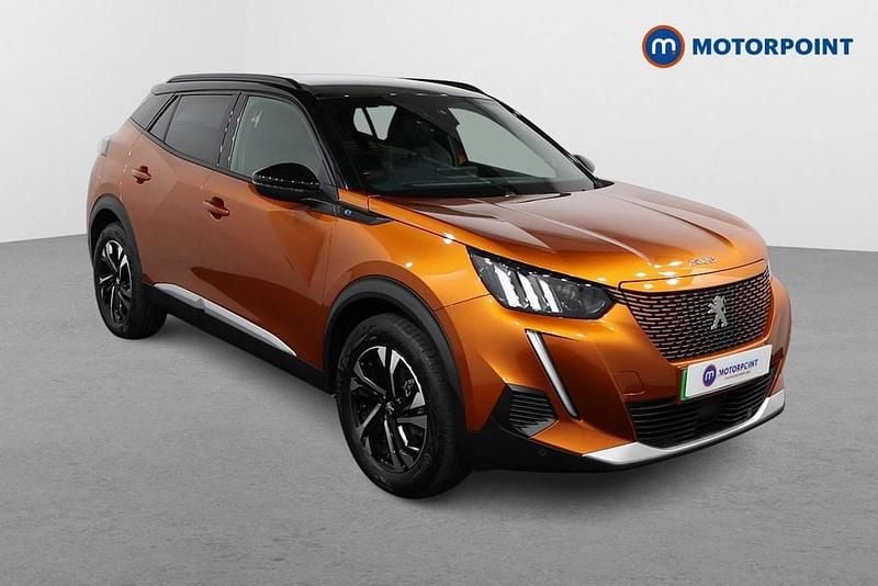 Orange Used 2023 Peugeot e-2008 GTi SUV | £16,049 (Fair price) - Image 1/4