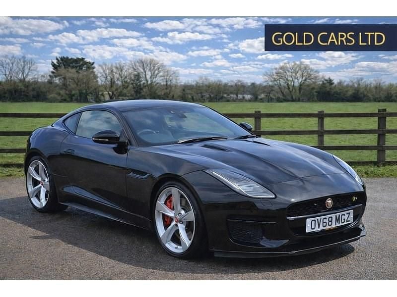 Used Jaguar F-Type Supercharged 550 HP (404 kW) 2018 Black Coupe