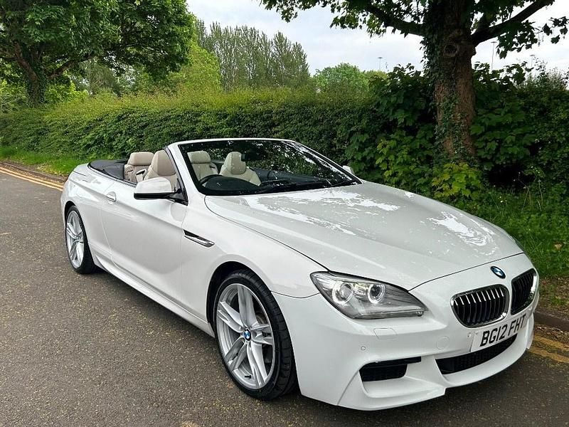 White Used 2012 BMW 640 Cabriolet M Sport Cabriolet | £12,994 (A bit pricey) - Image 1/4