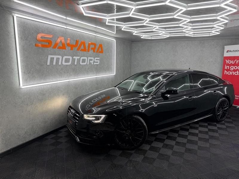 Used Audi A5 Sportback Black Edition 190 HP (139 kW) 2016 Black Hatchback