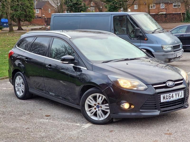 Used Ford Focus Titanium 115 HP (84 kW) 2014 Black Estate
