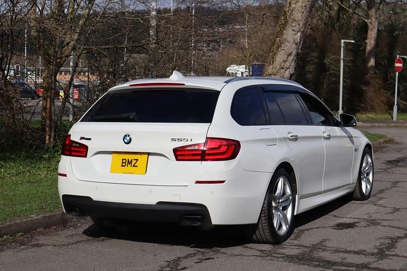 Used BMW 550 M Sport 2012 White Estate