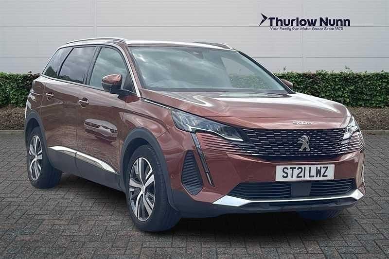 Bronze Used 2021 Peugeot 5008 Allure Premium MPV | £14,700 (Good price) - Image 1/4