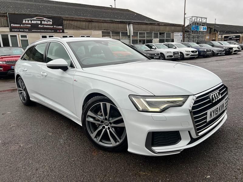 Usado Audi A6 S-Line 204 HP (150 kW) 2019 Branco Carrinha