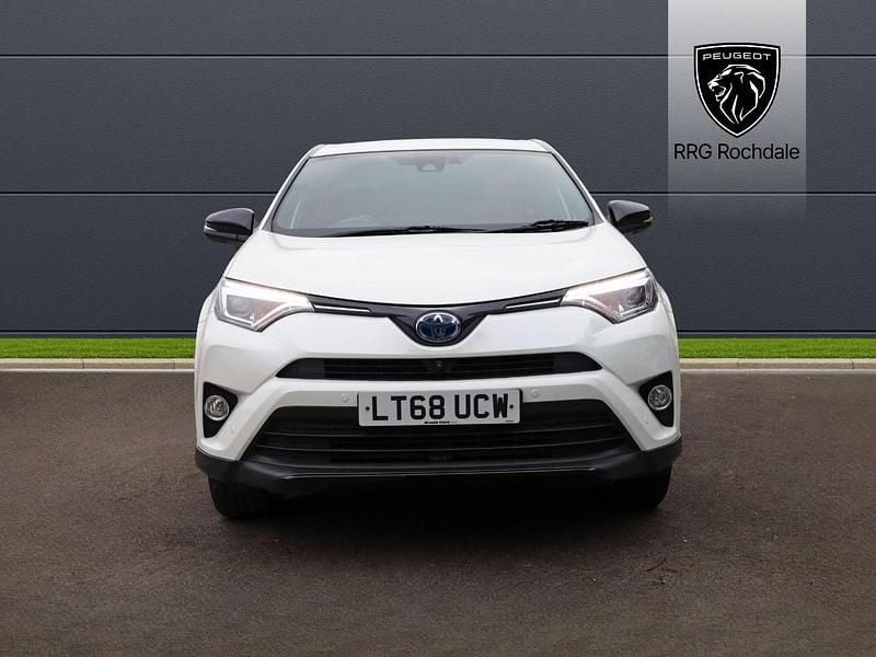 White Used 2018 Toyota RAV4 Hybrid SUV | £16,795 (Good price) - Image 1/4