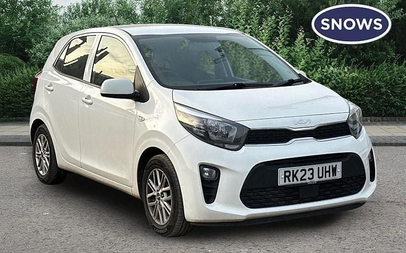 Used Kia Picanto 67 HP (49 kW) 2023 Clear white Hatchback