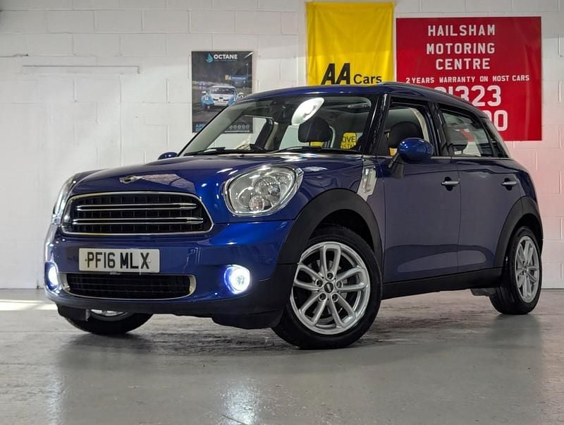 Used Mini Cooper Countryman 122 HP (89 kW) 2016 Cosmic blue SUV
