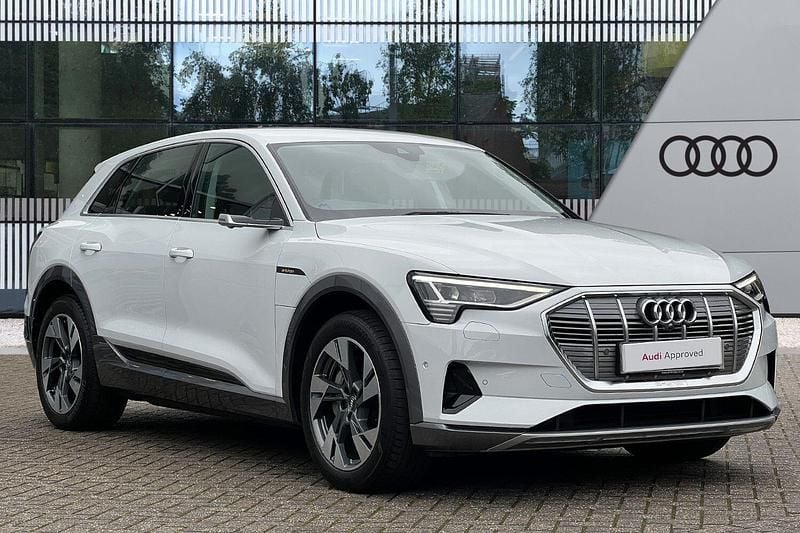 White Used 2020 Audi e-tron Black Edition SUV | £24,391 (Super price) - Image 1/4