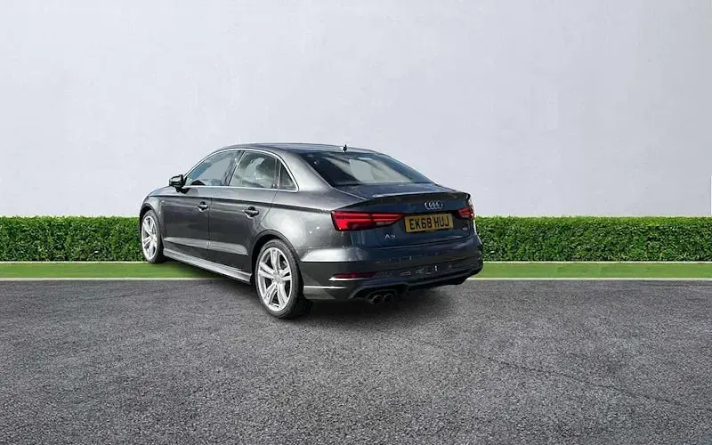 Used Audi A3 S-Line 150 HP (110 kW) 2018 Grey Sedan