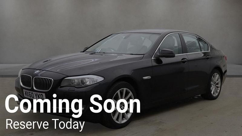 Used BMW 520 Comfort Edition 2010 Black Sedan
