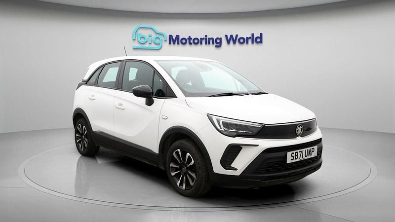 Used Vauxhall Crossland Edition 83 HP (61 kW) 2021 White SUV