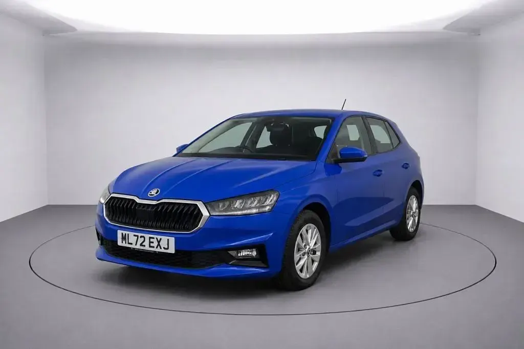 Used Skoda Fabia Comfort 110 HP (80 kW) 2022 Blue Hatchback
