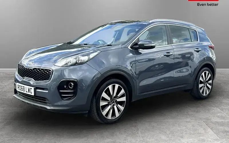 Used Kia Sportage 116 HP (85 kW) 2018 Blue SUV