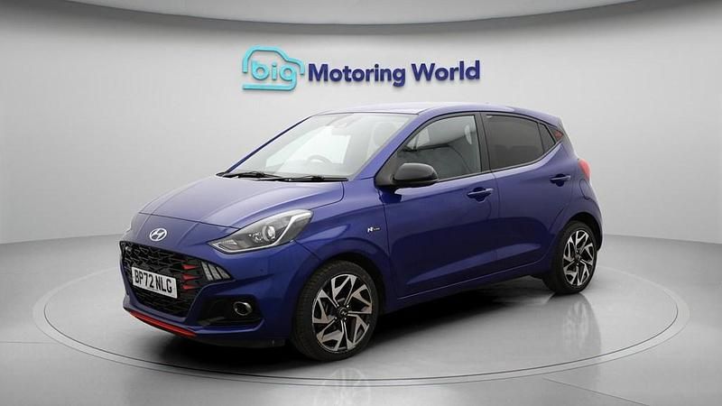 Used Hyundai i10 N Line 100 HP (73 kW) 2023 Blue Hatchback