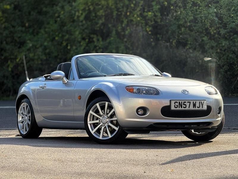 Silver Used 2007 Mazda MX5 Inclusive Cabriolet | £6,995 (Expensive) - Image 1/3