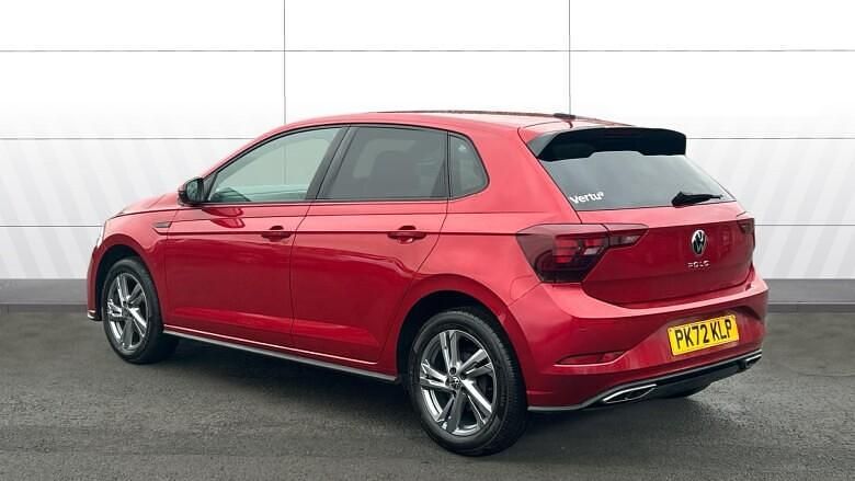 Used VW Polo R-line 95 HP (69 kW) 2022 Red Hatchback