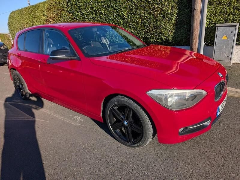 Red Used 2012 BMW 114 Sport Line Hatchback | £5,995 (Fair price) - Image 1/4