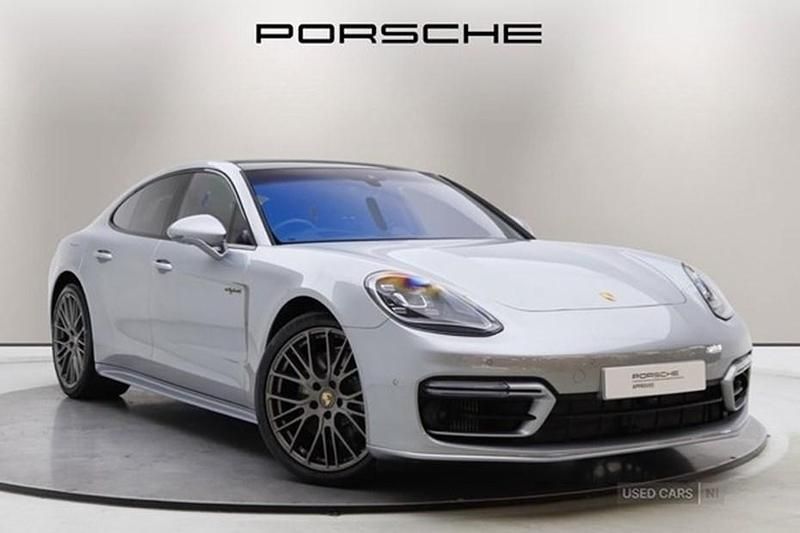 Silver Used 2023 Porsche Panamera Platinum Edition Sedan | £80,950 (Expensive) - Image 1/1