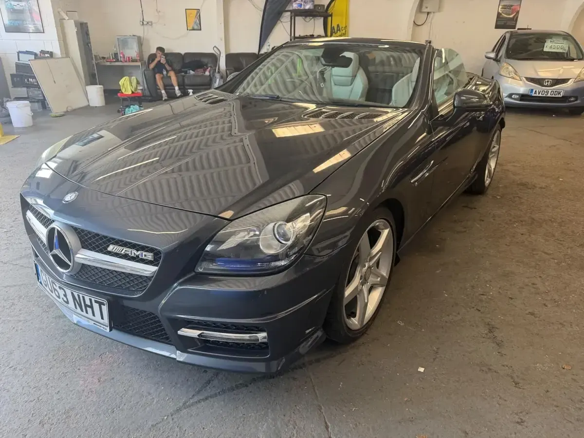 Used Mercedes SLK250 AMG 2013 Grey Cabriolet